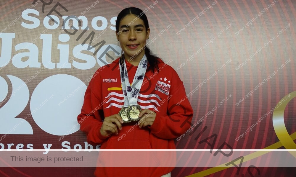 Chiapas suma medallas en Tenis de Mesa, Patines Sobre Ruedas y Natación, en Nacionales Conade 2023