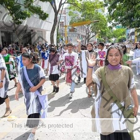 Chiapas participa en desfile