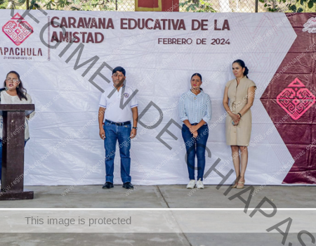 AYUNTAMIENTO PONE EN MARCHA CARAVANA EDUCATIVA DE LA AMISTAD EN ESCUELA JUAN ESCUTIA.