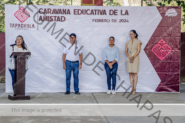 AYUNTAMIENTO PONE EN MARCHA CARAVANA EDUCATIVA DE LA AMISTAD EN ESCUELA JUAN ESCUTIA.