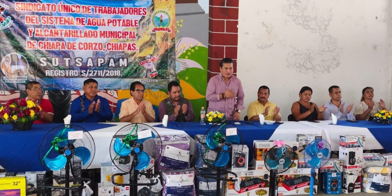 El Ayuntamiento de Chiapa de Corzo se suma al 7º Aniversariodel SUTSAPAM