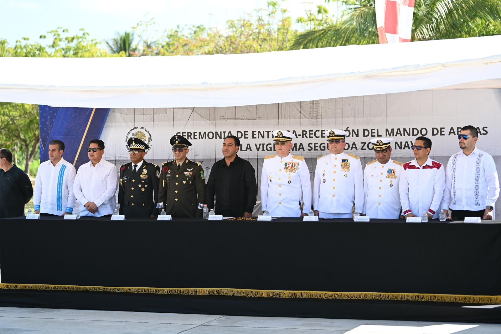 PARTICIPA FISCAL FEDERAL EN CHIAPAS EN LA CEREMONIA DE ENTREGA DE MANDO DE LA VIGÉSIMA SEGUNDA ZONA NAVAL