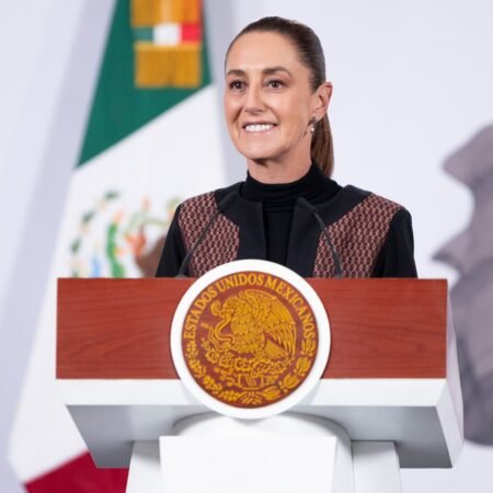 Llegada de 98.2 millones de visitantes internacionales a Mexico en 2025 es resultado de la grandeza cultural y la transformacion del pais Presidenta Claudia Sheinbaum00001