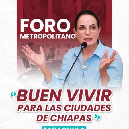 Arrancan foros metropolitanos “Buen vivir para las ciudades en Chiapas”