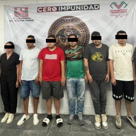 FGE detiene y desarticula banda de colombianos y mexicanos dedicada al robo alrededor del país