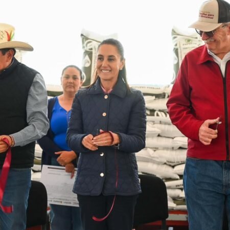 Alcanzamos la autosuficiencia alimentaria de frijol gracias a Zacatecas Presidenta Claudia Sheinbaum al inaugurar Planta Embolsadora Beatriz Gonzalez Ortega4