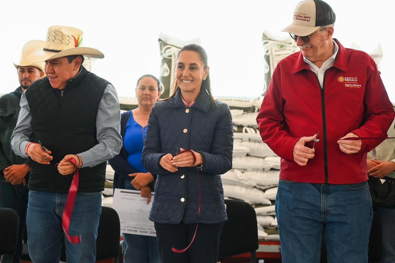 Alcanzamos la autosuficiencia alimentaria de frijol gracias a Zacatecas Presidenta Claudia Sheinbaum al inaugurar Planta Embolsadora Beatriz Gonzalez Ortega4