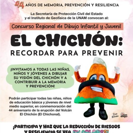 Convoca Protección Civil al Concurso Regional de Dibujo Infantil y Juvenil “El Chichón: Recordar para prevenir” FOTOS PC00001