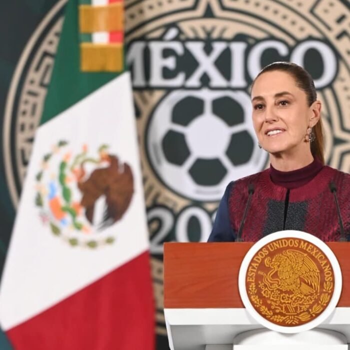 Mundial Social Presidenta Claudia Sheinbaum presenta el concurso Representa a Mexico en la Inauguracion del Mundial para obsequiar el boleto 00001 a una joven de 16 a 25 anos00008 1 e1772813891394
