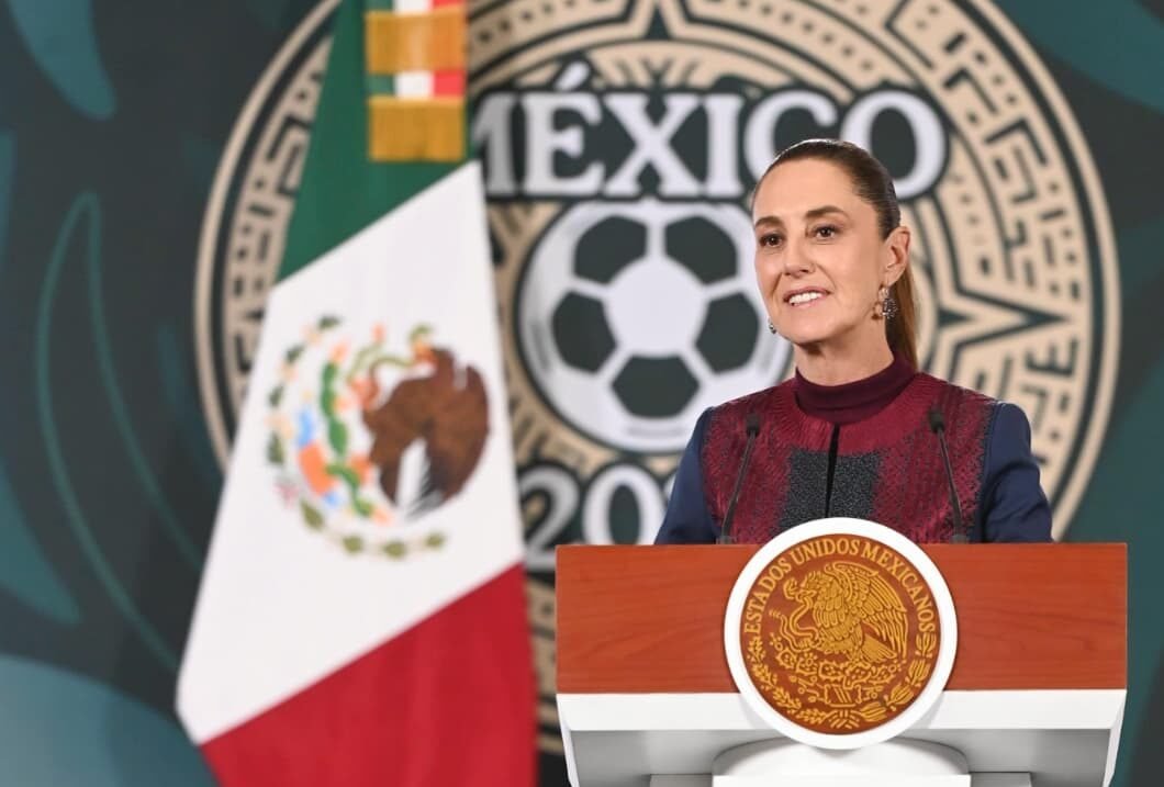 Mundial Social Presidenta Claudia Sheinbaum presenta el concurso Representa a Mexico en la Inauguracion del Mundial para obsequiar el boleto 00001 a una joven de 16 a 25 anos00008 1 e1772813891394