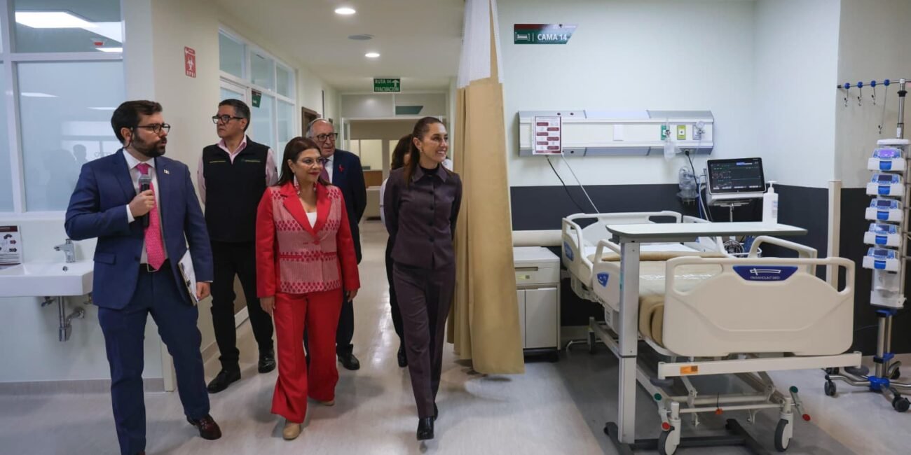 Presidenta Claudia Sheinbaum inaugura Hospital Oncologico para la Mujer de la CDMX del IMSS Bienestar que atendera a 500 mil mujeres al ano00005