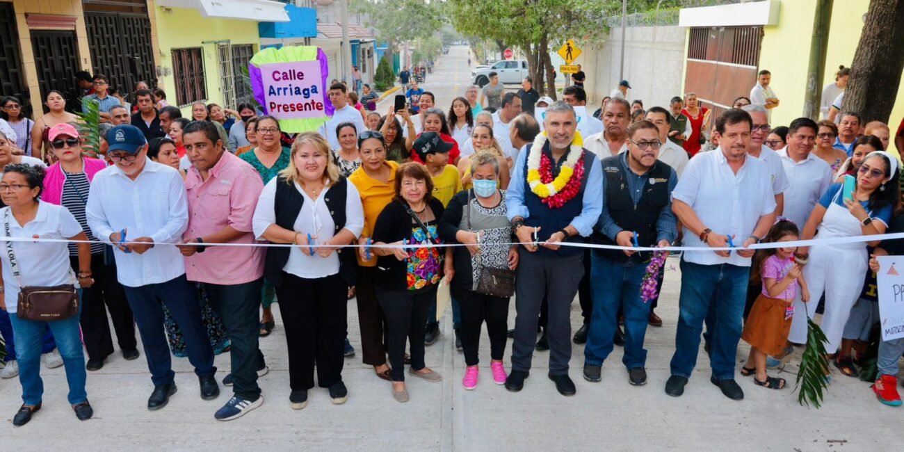 Inaugura Angel Torres más de 440 metros lineales de pavimentación en Las Torres WhatsApp Image 2026 03 02 at 8.31.23 PM