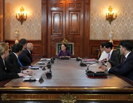 Presidenta Claudia Sheinbaum se reune con el Alto Comisionado de las Naciones Unidas para los Derechos Humanos Volker Turk1