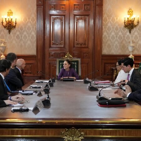 Presidenta Claudia Sheinbaum se reune con el Alto Comisionado de las Naciones Unidas para los Derechos Humanos Volker Turk1