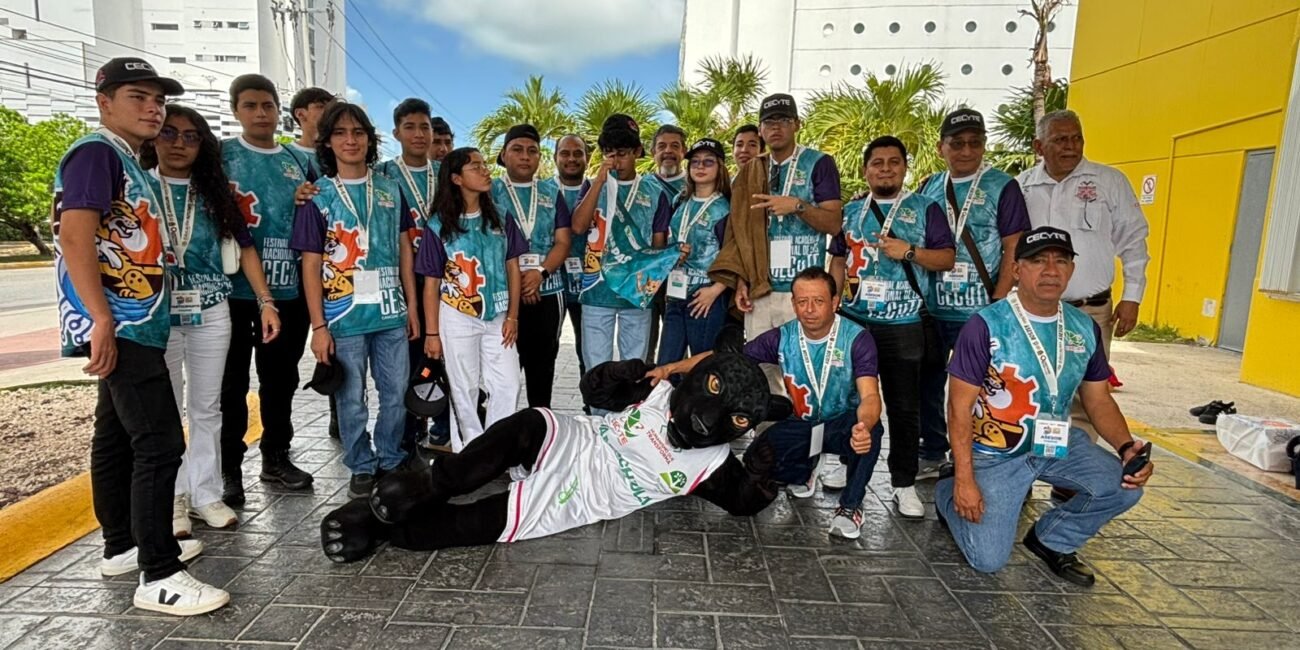 Chiapas, presente en el Festival Nacional Académico de los Cecytes 2026 en Cancún FOTOS CECYTECH 7