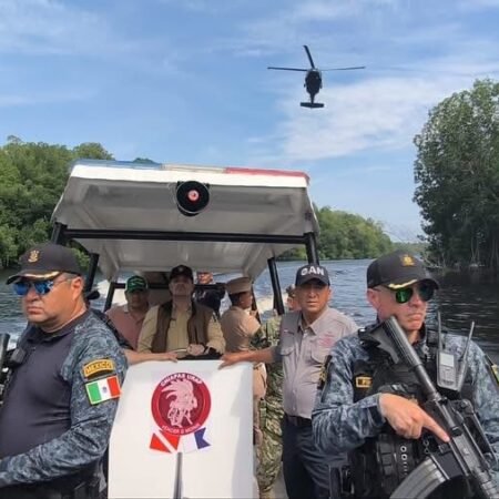 Unidad de Reacción Anfibia Pakal protege y cuida a la población local y visitantes en Chiapas: SSP FOTOS SSP 1 2