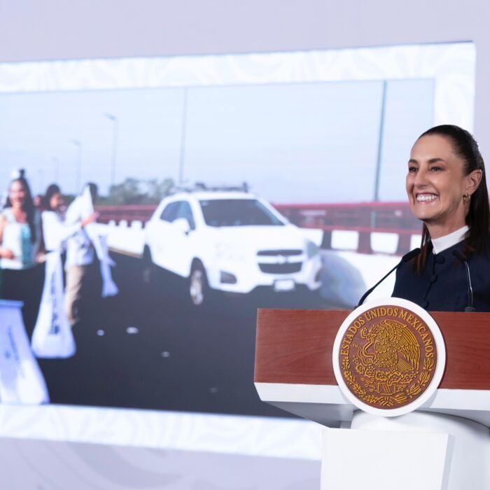 Presidenta Claudia Sheinbaum destaca record historico en IED en el primer trimestre de 2026 con 23 mil 591 mdd e incremento de 21.8 en exportaciones00002