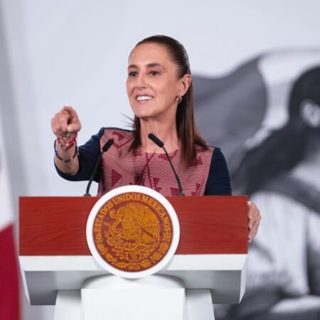 Presidenta Claudia Sheinbaum presenta el programa Catedras de la diaspora mexicana dirigido a jovenes investigadores en el exterior que mantienen vinculo con Mexico00003