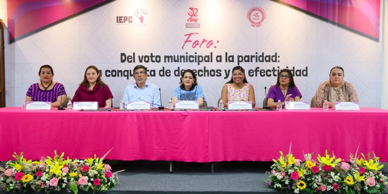 Conmemora IEPC el 101 aniversario del voto femenino en Chiapas WhatsApp Image 2026 05 20 at 7.34.31 PM