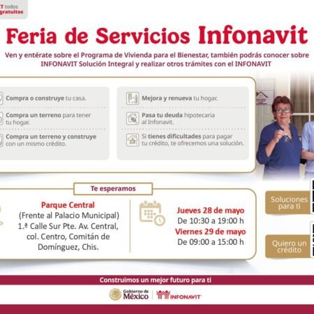 INFONAVIT ACERCA CRÉDITOS Y SOLUCIONES DE PAGO A TRABAJADORES DE COMITÁN DE DOMÍNGUEZ WhatsApp Image 2026 05 25 at 11.41.22 AM