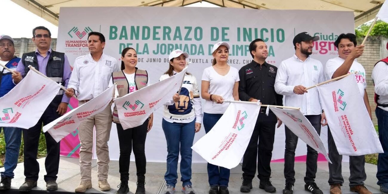 Anakaren Gómez Zuart encabeza jornadas de limpieza “ciudad digna” en Tapachula y Tuxtla Gutiérrez 720156638 122175813218724420 5529160736230133755 n