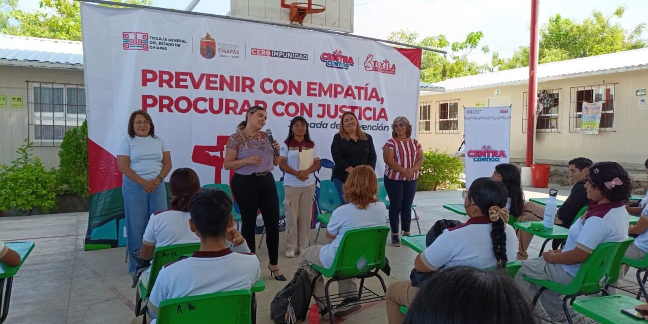 Impulsa CECyT 34 Tuxtla Gutiérrez prevención de adicciones y bienestar estudiantil FOTOS CECyTECH 3