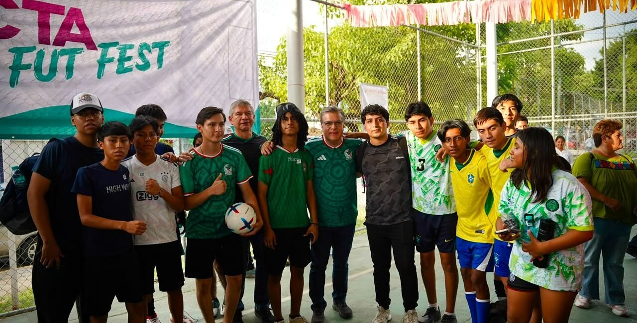 Conecta Fut Fest une a jóvenes a través del deporte: Paco Chacón FOTOS HUMANISMO 2