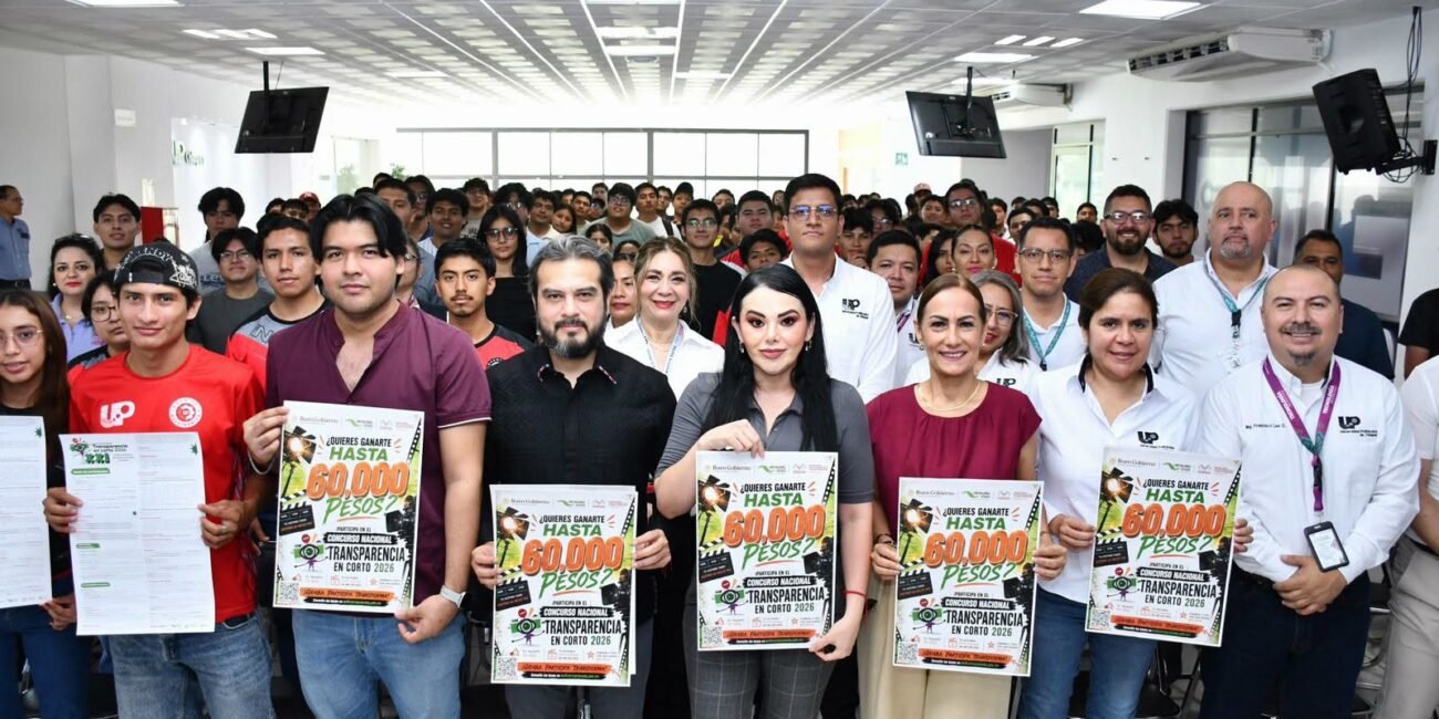 Secretaría Anticorrupción y Buen Gobierno impulsa la participación de las juventudes en el XXI Concurso Nacional Transparencia en Corto 2026 FOTOS SAyBG00003