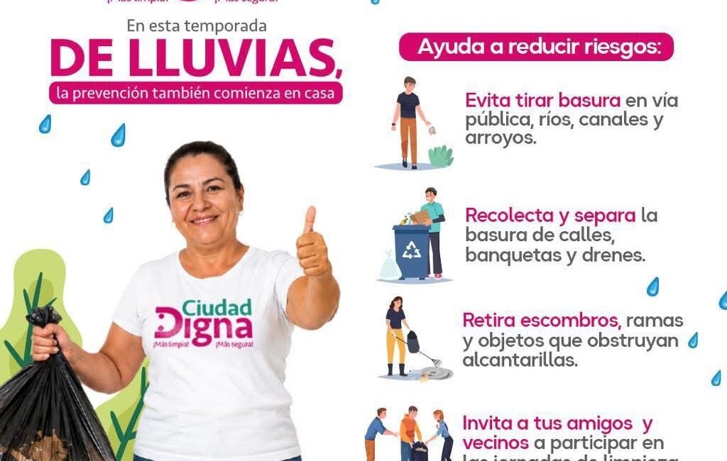 Anakaren Gómez Zuart impulsa jornadas de limpieza y prevención en Tapachula y Tuxtla Gutiérrez FOTOS SEINFRA00002