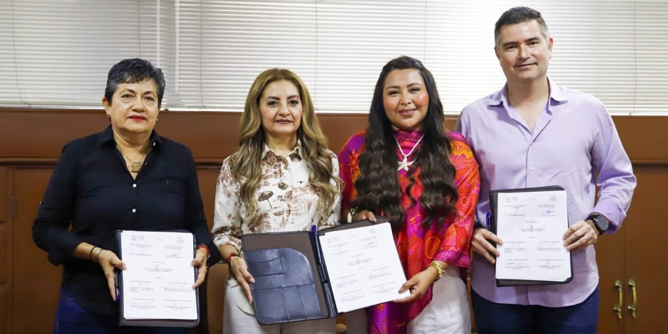 Firman Convenio de Colaboración SEyT, SPyAP y La Nueva Viga FOTOS SEyT 6
