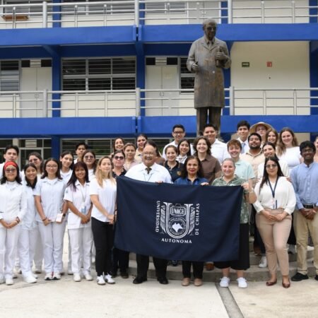 Visitan estudiantes de Estados Unidos el Campus IV de la UNACH JUNIATA COLLEGE 1