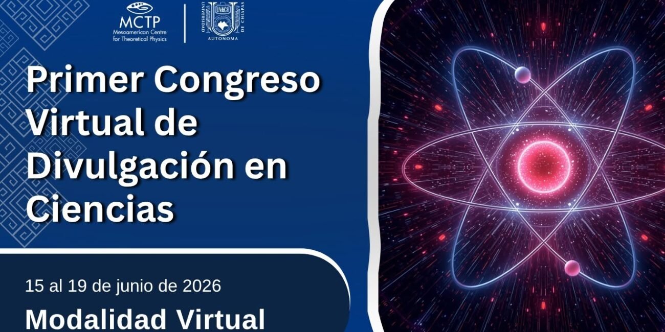 Se realiza el Primer Congreso Virtual de Divulgación en Ciencias VIRTUAL