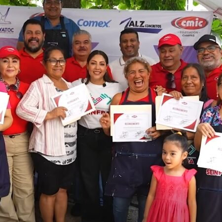 Secretaría de Infraestructura impulsa la capacitación de mujeres chiapanecas a través del programa “ERA de las Mujeres” WhatsApp Image 2026 05 29 at 10.22.22 PM
