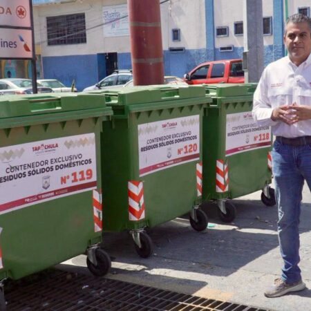Yamil Melgar fortalece acciones para mantener limpio Tapachula