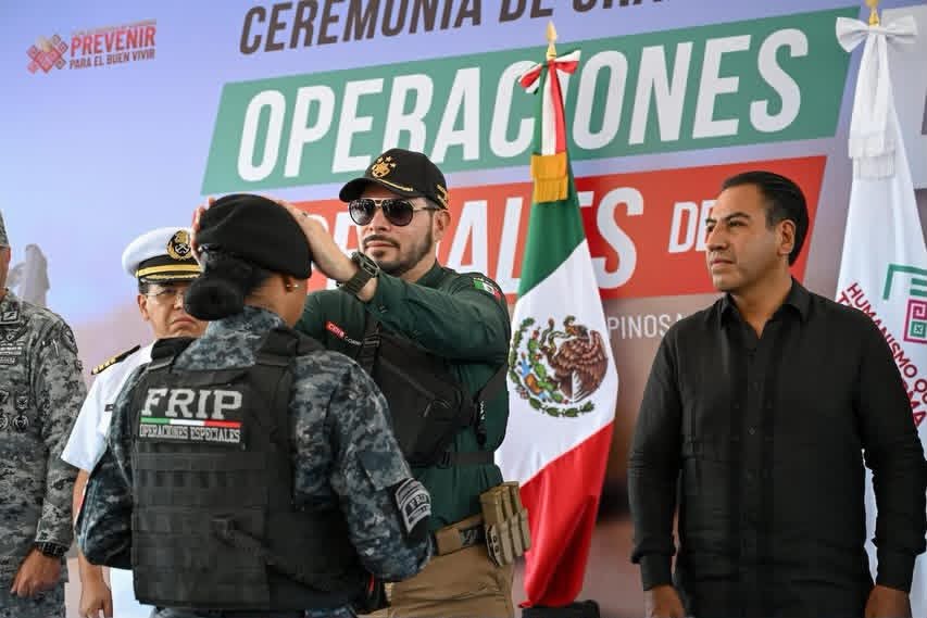 Eduardo Ramírez fortalece la profesionalización de la Fuerza de Reacción Inmediata Pakal