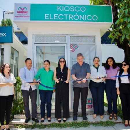 Inauguran Kiosco de Servicios 24/7 en instalaciones del Cobach FOTOS COBACH00001