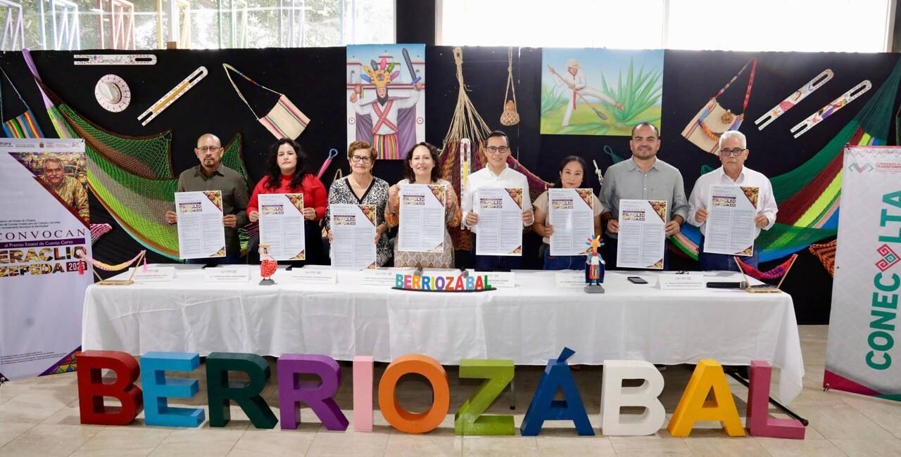 Presentan la convocatoria del Premio Estatal de Cuento Corto Eraclio Zepeda 2026 FOTOS CONECULTA1