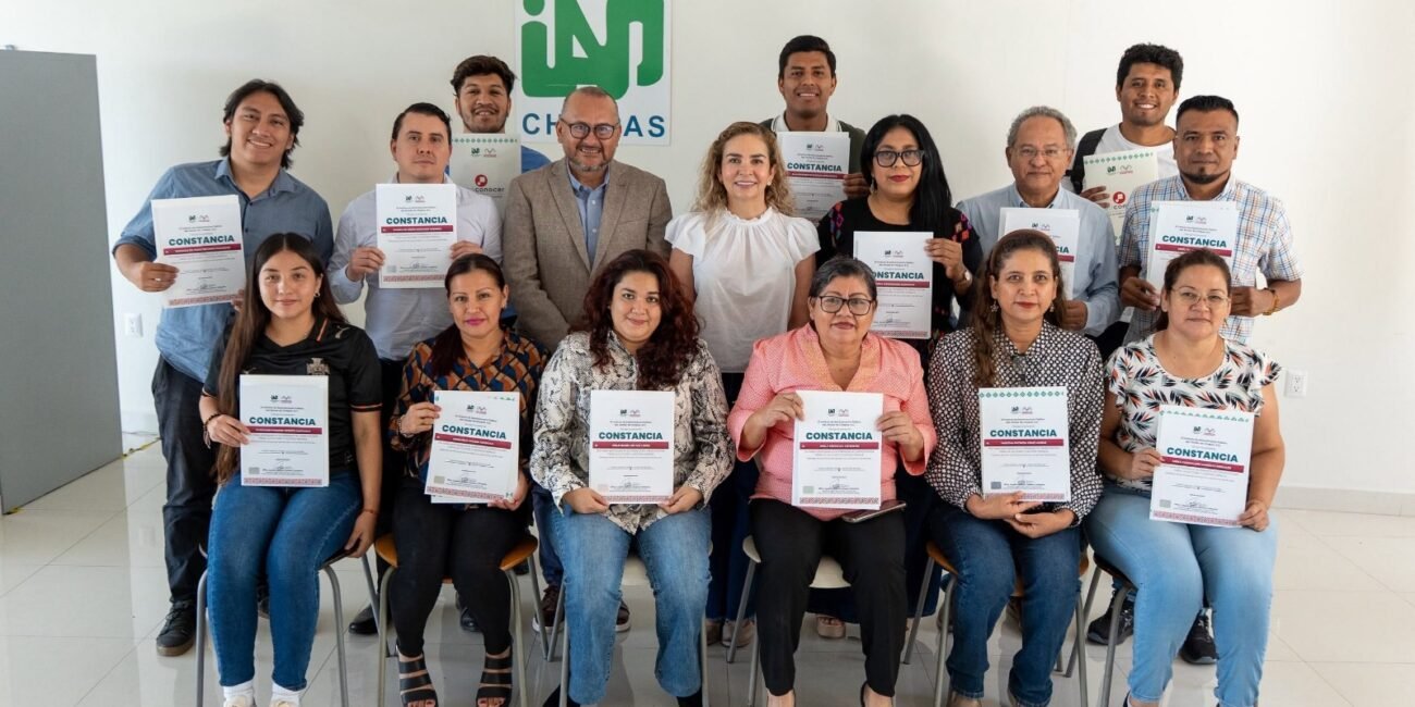 IAP Chiapas impartió curso de capacitación con fines de certificación en Cultura y Gestión Hídrica, al personal de CEAS
