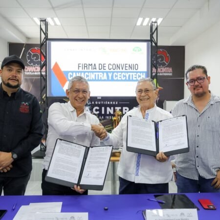 Cecytech y Canacintra unen talento, innovación y sector productivo en favor de las juventudes
