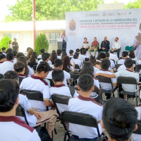 Cecytech y Secretaría Anticorrupción impulsan participación juvenil en Transparencia en Corto 2026