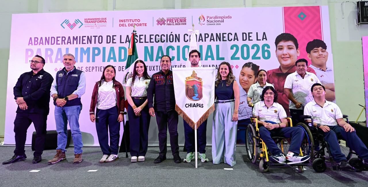 Eduardo Ramírez reconoce el talento y esfuerzo de atletas de Chiapas rumbo a la Paralimpiada Nacional