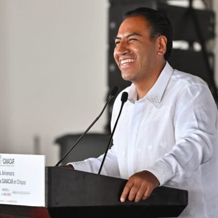 Eduardo Ramírez asiste a celebración por segundo aniversario de Canacar Delegación Chiapas