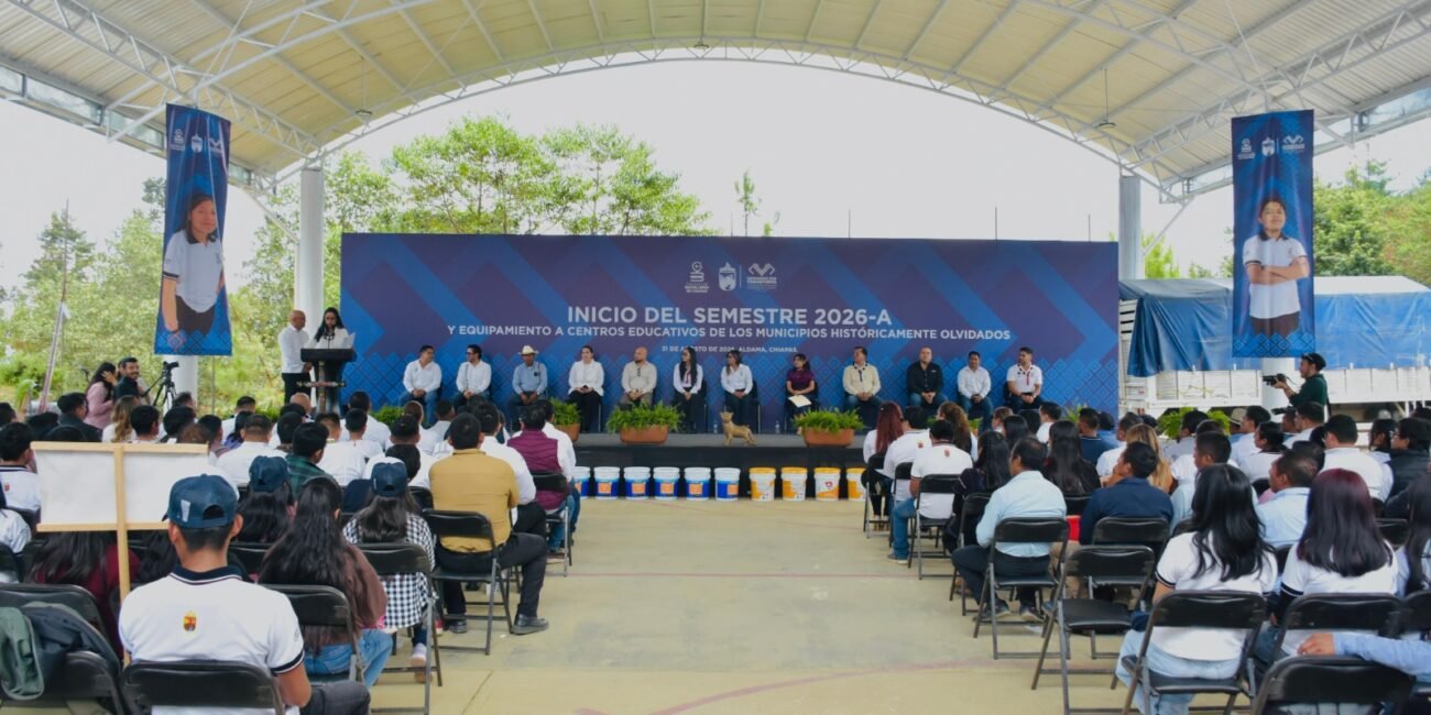 COBACH inicia el semestre 2026-A, desde el CEMSaD 280 Aldama