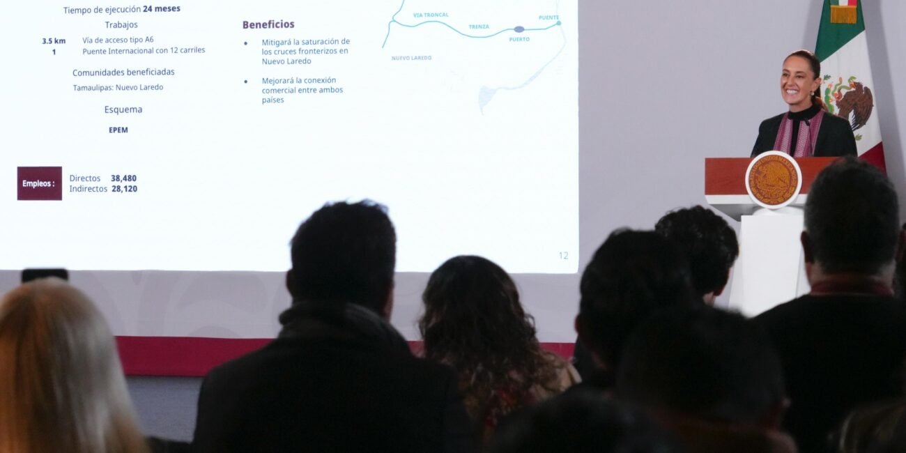 Mejor comunicación es desarrollo y bienestar: presidenta Claudia Sheinbaum avanza Programa de Infraestructura Carretera con inversión de 647 mil 832 mdp