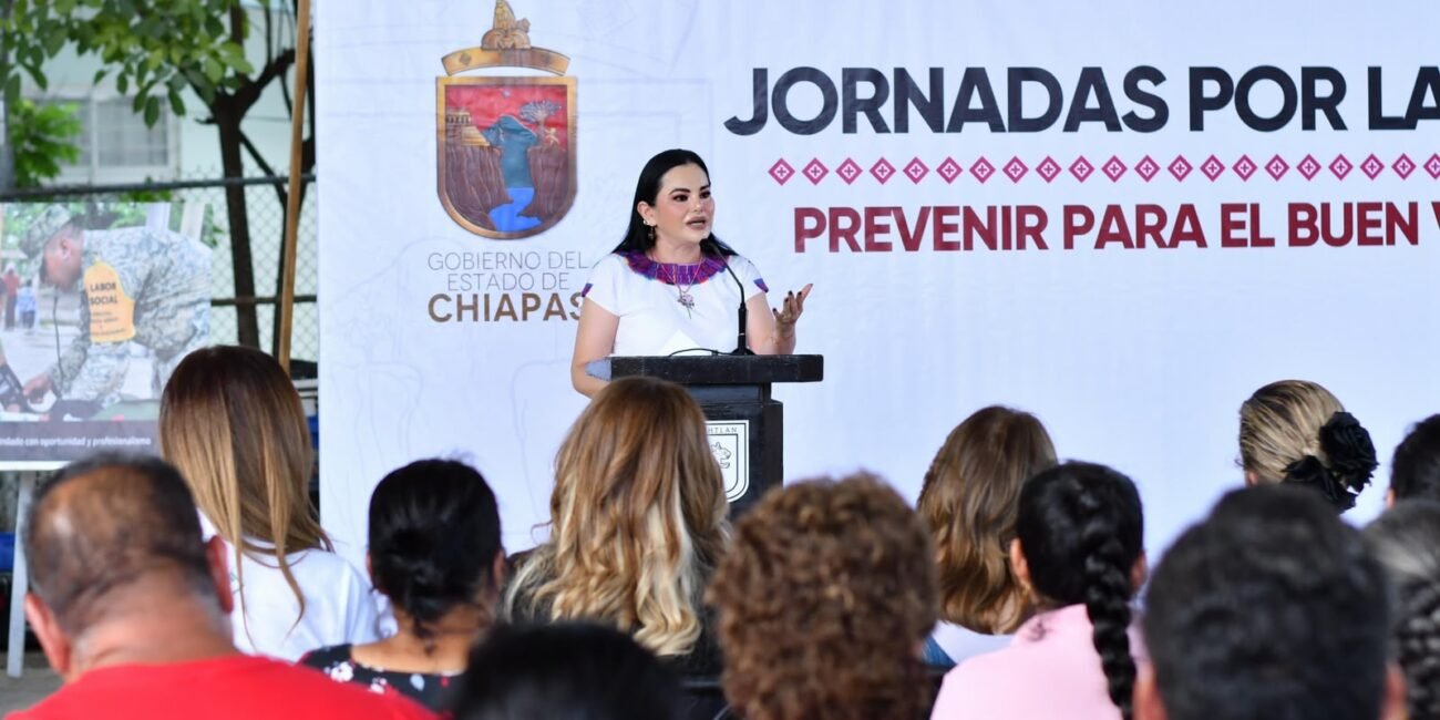 Ana Laura Romero Basurto se suma a la Jornada por la Paz, Prevenir para el Buen Vivir