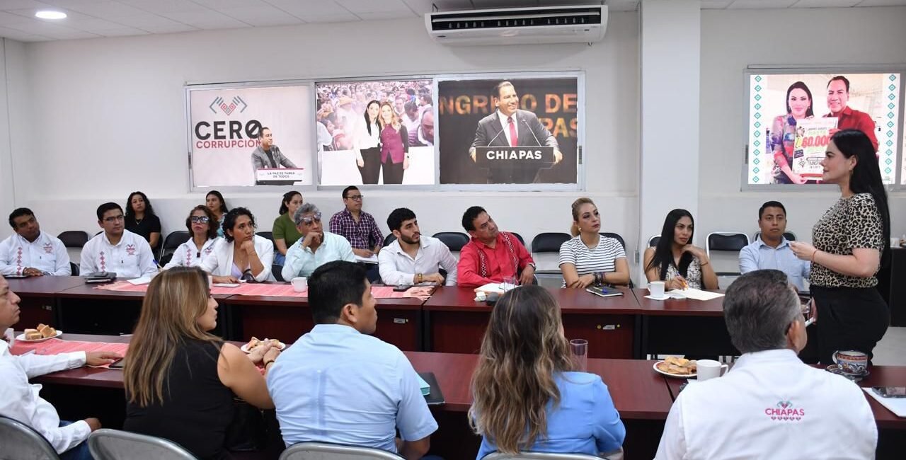 Inicia capacitación del programa “Blinda Chiapas” a Comités de Vigilancia y Defensa del Presupuesto del sector infraestructura