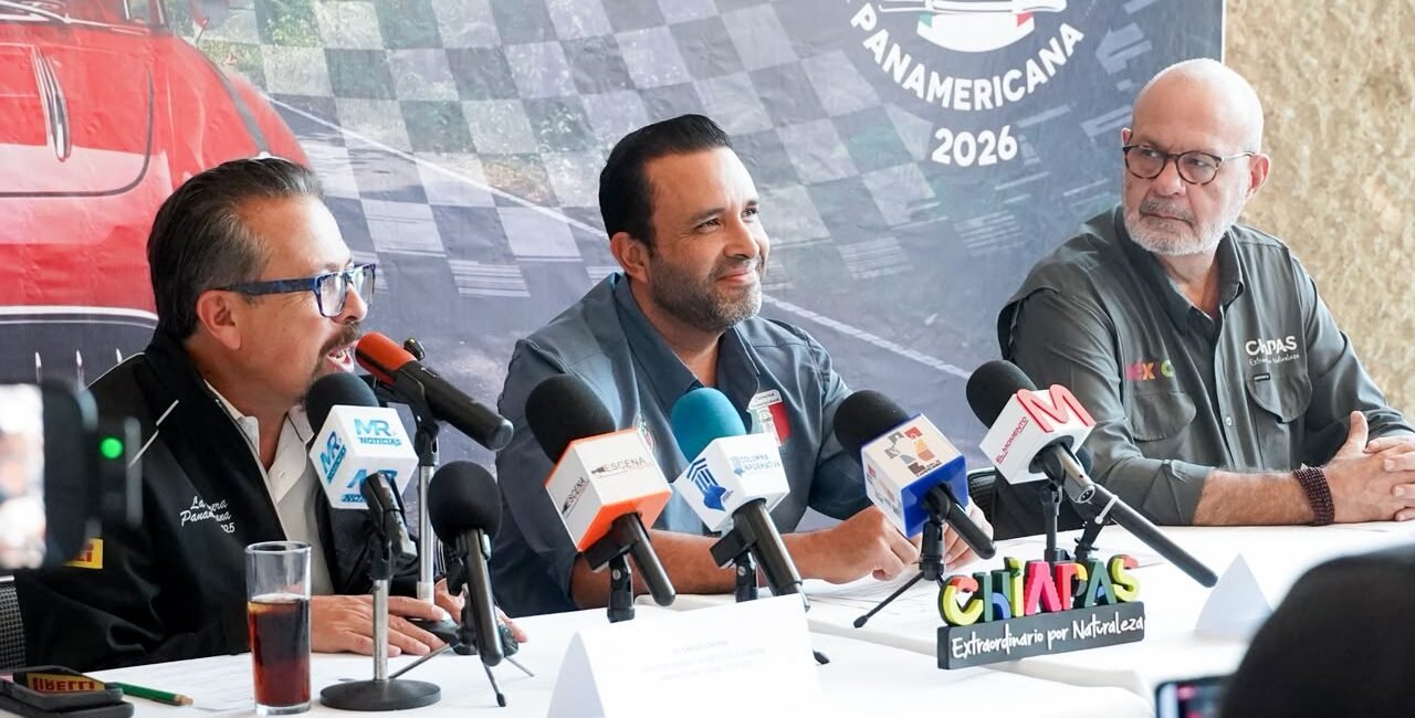 La Carrera Panamericana 2026 inicia en Chiapas