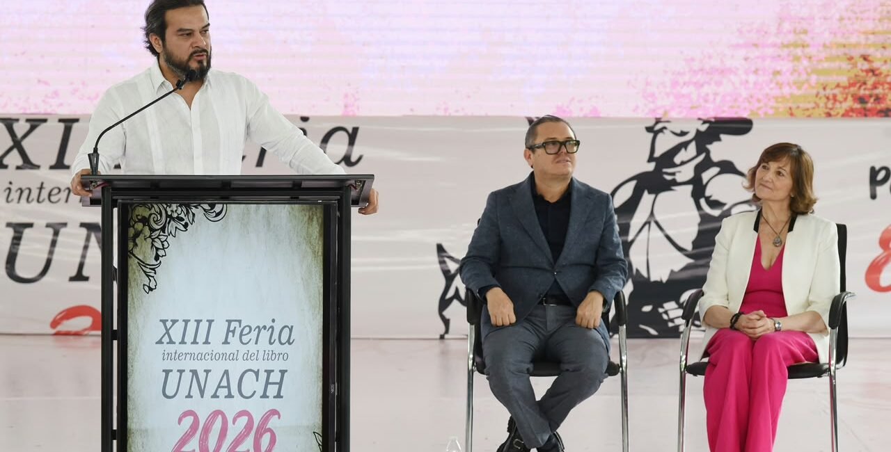 Inauguran la XIII Feria Internacional del Libro Unach 2026 con España como país invitado