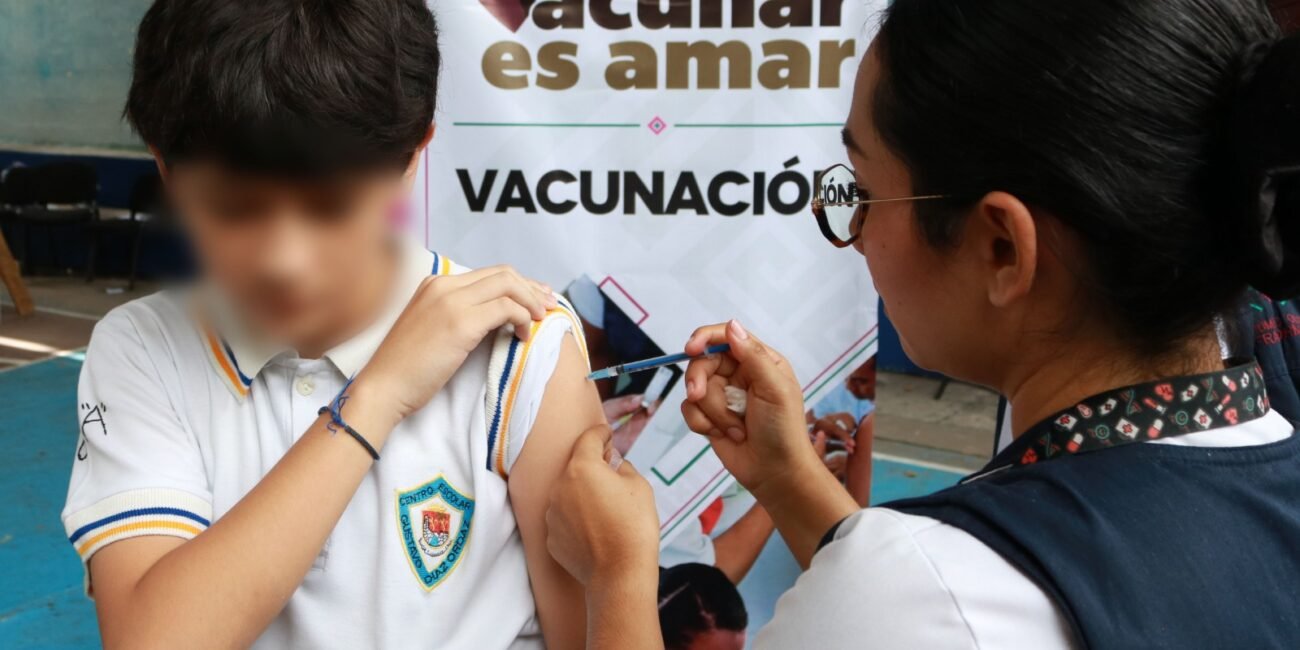 Arranca en Chiapas la Campaña de Vacunación para la Temporada Invernal y contra el VPH