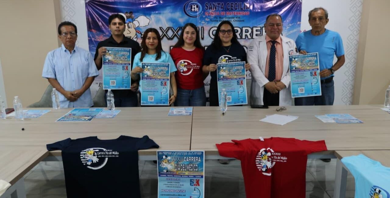 Anuncian Carrera del Día del Médico